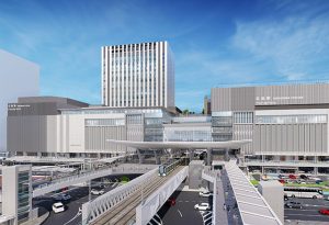 일본 최초! 노면 전철이 역 건물에 직접 탑승 -히로시마 「에키마에 오하시 루트」의 개업일이 결정 – 내봄에는 도심 순환선도