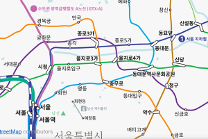 한국의 철도선도가 이동에 편리한 ‘타일 방식’에 대응 – KTX에서 지하철까지 망라해 거리감을 알 수 있어 여행시에도 안심
